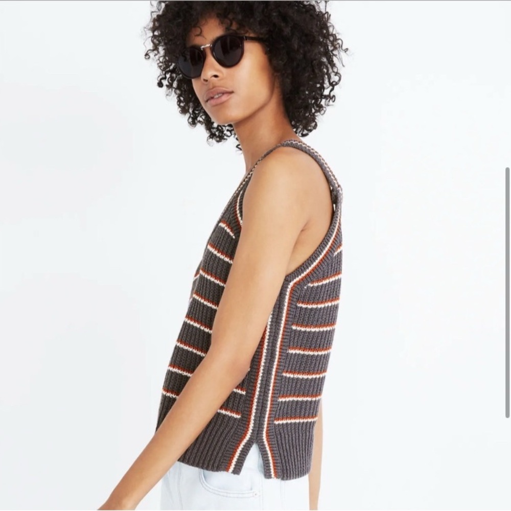 Madewell Stockton Stripe Sweater Tank